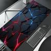 Большой игровой коврик для мыши x Красно-синий градиентный дизайн нескользящая резиновая основа прошитый край игровой коврик для стола клавиатура геймеры и офисная работа