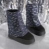 Fashion Winter New Thick Soled Snow Shoes Women's Fashion Round Head Suede Sleeve Anti-slip Wear-resistant Mid-calf Boots