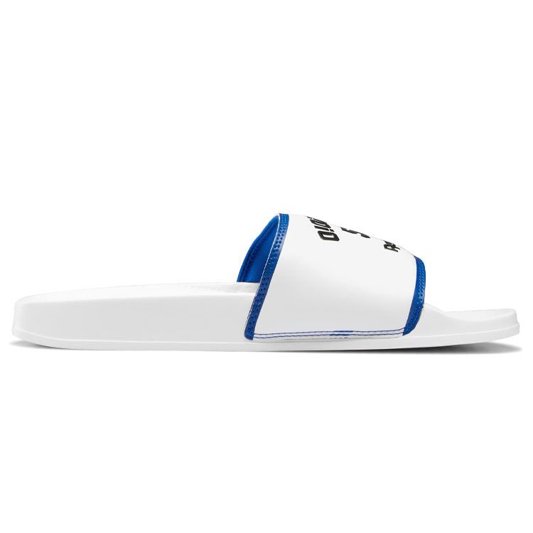 OIOI x Reebok Classic Slide Белые Синие Унисекс Кроссовки Обувь-Белый Королевский-Колледжский Основной-Черный GZ8778