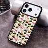 Японский чехол для телефона с едой суши для iPhone 17 16 15 Pro Max Air 14 13 12 11 Plus Ударопрочный чехол