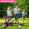 Сиденье для гироскутера, 6,5'' Ховеркарт с LED-подсветкой и Bluetooth-динамиком, Набор карт для гироскутеров для детей и взрослых
