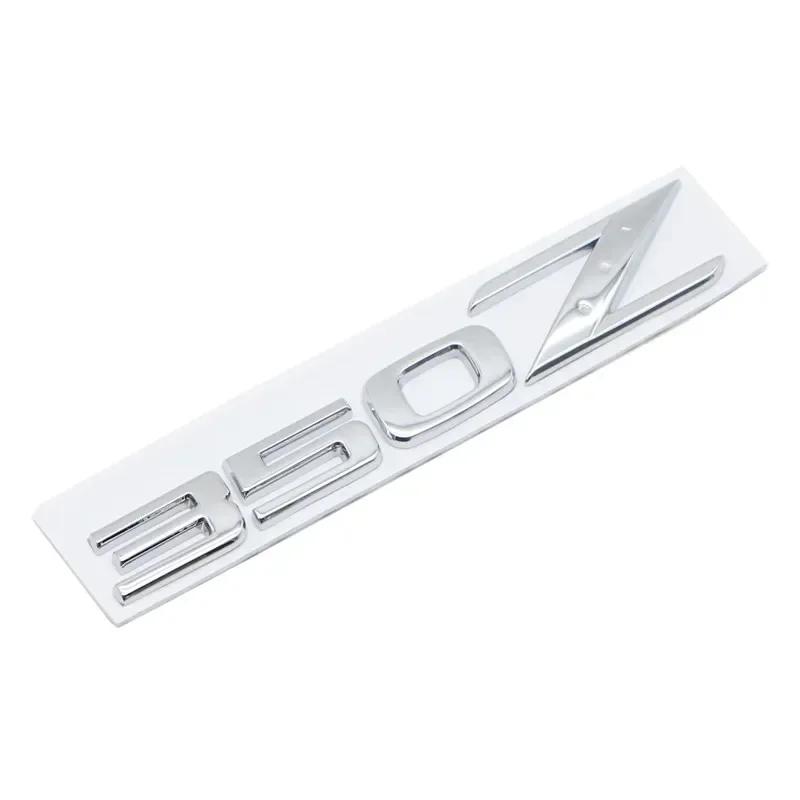 350Z 370Z Буквы Эмблема Значок Задней Крышки Багажника Для GTS GTR Z Z3 Z34 Teana Наклейки Декали для Модификации Автомобиля 3D Металл