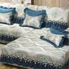 Luxury Non Slip Sofa Cushion Skirt European Style Chenille Full Coverage Sofa Cover Seasonal Universal Sofa Dustproof Cloth