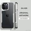 Luxury Electroplated TPU Soft Frame Phone Case For iPhone 15 14 13 12 11 Pro Max Shockproof Shell Acrylic Transparent Back Cover
