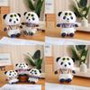 Adorable Panda Plush Toy Cute Panda Doll With Soft Pp Cotton Filling For Kids