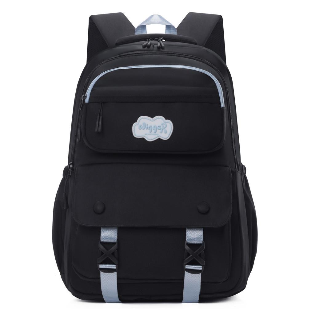 Fashionable Unisex Lightweight School Backpack With Ergonomic Shoulder Straps In Multiple Colors