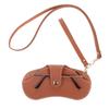 Eyewear Protector PU Leather Glasses Case Wrist Glasses Storege Case  Male