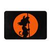 Cartoon Anime Gokus Logo Doormat Non-Slip Bathroom Kitchen Mat Bedroom Balcony Floor Door Entrance Carpet Rug