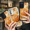 Phone case: 2D flat, suitable for Samsung Galaxy A34 A35 M05 M06 S20 S22 S21 FE Plus 5G protective case, Jade Rabbit mooncake, perfect Christmas and H