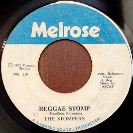 7inch Record STOMPERS Reggae Stomp MEL016 Melrose 1975 Jamaica Reggae Ska Dub Used