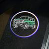 Good product2Packs Car Door Lights Car Door Shadow Lights Projector Welcome Courtesy Lights fit for Bronco Mustang Accessories -Blue