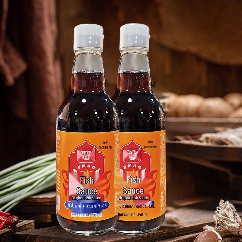 Jibai Nian Thai Style Fish Sauce 340ml