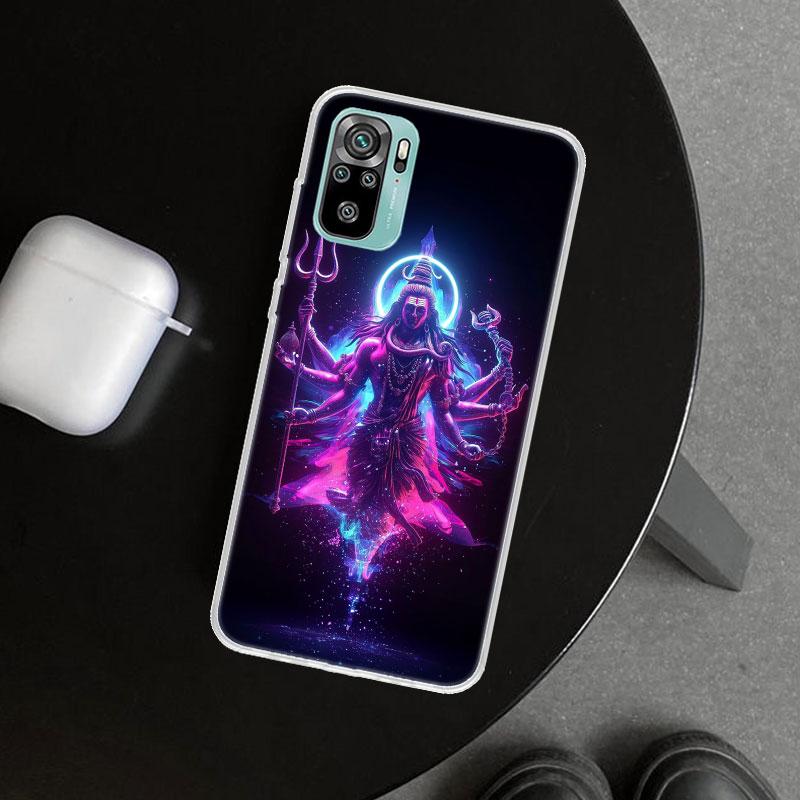 Лорд Шива Индуистский Бог Будда Индия Чехол для Телефона для Xiaomi Redmi Note 15 14 13 12 11 Pro Plus 14S 12S 11S 11T 11E 10S 10 Cust