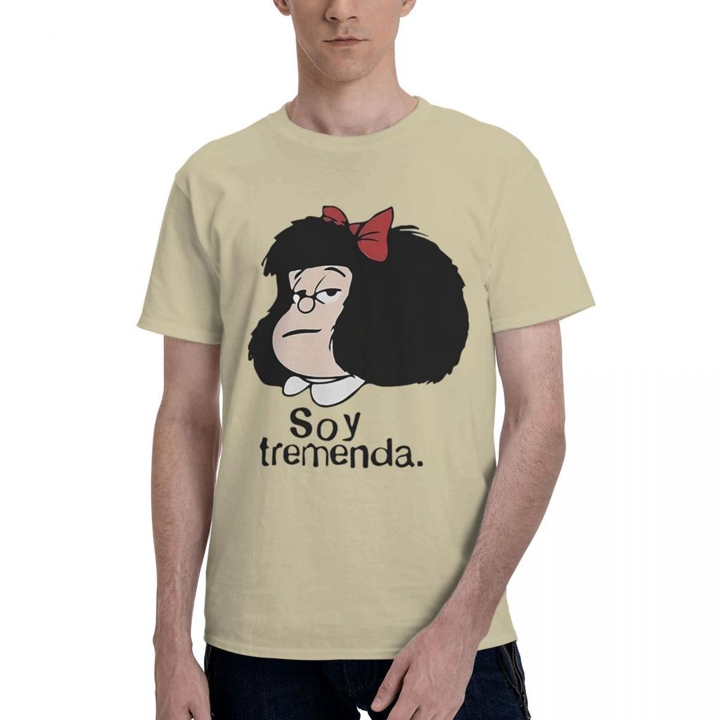 Mafalda 100 Cotton Casual Breathable Confortable T Shirt New Gifts And TShirts Men TShirt