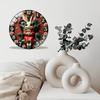 30cm Round Glass Wall Clock that You Won't Notice Until You Need It, Then It's There