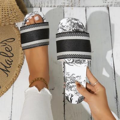 Женские роскошные сандалии Летние дизайнерские цветные пляжные тапочки для отдыха Женские туфли на плоской подошве Шлепанцы De Mujer