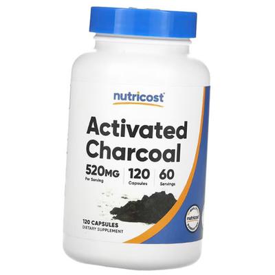 Активированный уголь, Activated Charcoal, 120капс (72647049)