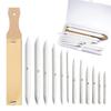 13/20Pcs Artists Sketching Tool Set with Tortillions Double-end Blending Stumps Sandpaper, Art Blenders Sketching Tool