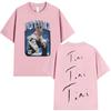 Singer TINI STOESSEL Futtura Tour New Album 2026 Graphic Tshirts Unisex Women Fashion Harajuku Short Sleeve Cotton Tees Streetwear
