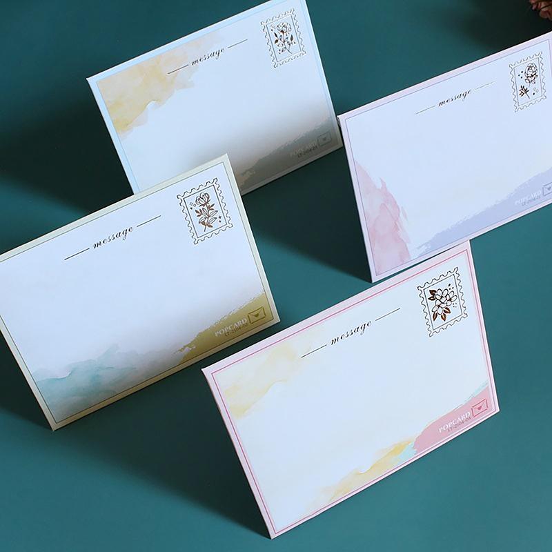 New Romantic Flower Birthday Christmas Card 3D Pop-up Greeting Cards Set Postcard Party Wedding Decorations Creative Girl Gifts