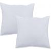 Set of 2 Palace Pure Cotton Dyed Washed Pillowcases 63 Threads/cm² South Wind - Palace Snow - Set of 2 Pillowcases 65 X 65 Cm