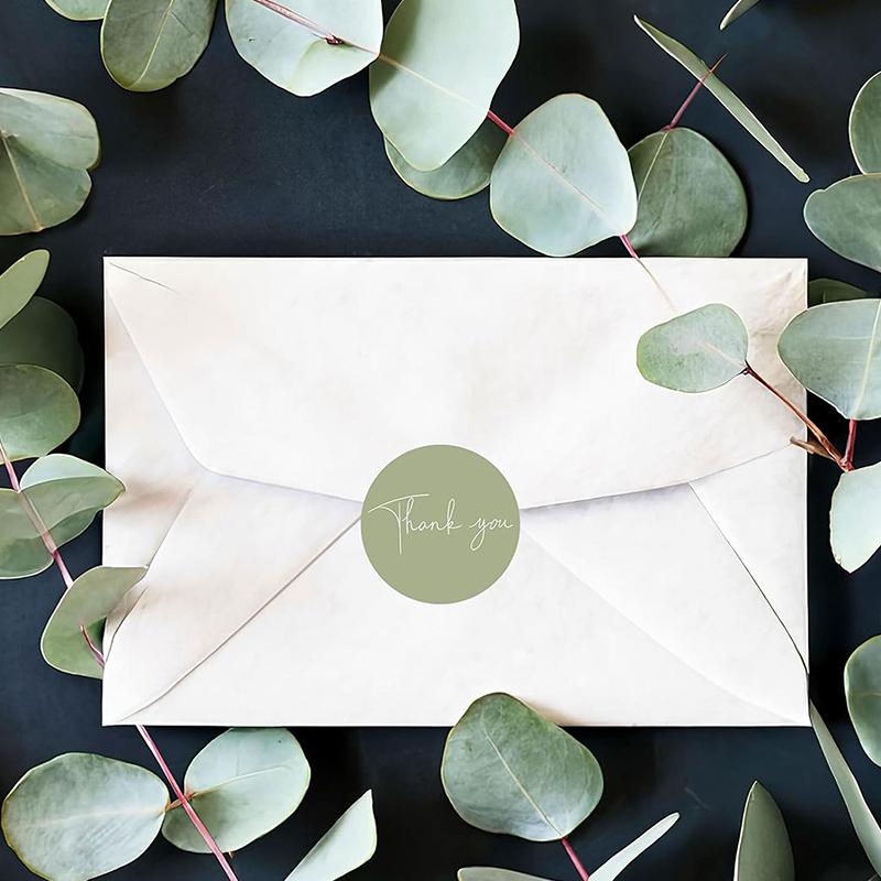 500Pcs Thank You' Stickers For Small Business Wedding Gift Seal Shipping Labels Envelope Decor Sticker Stationery Supplies