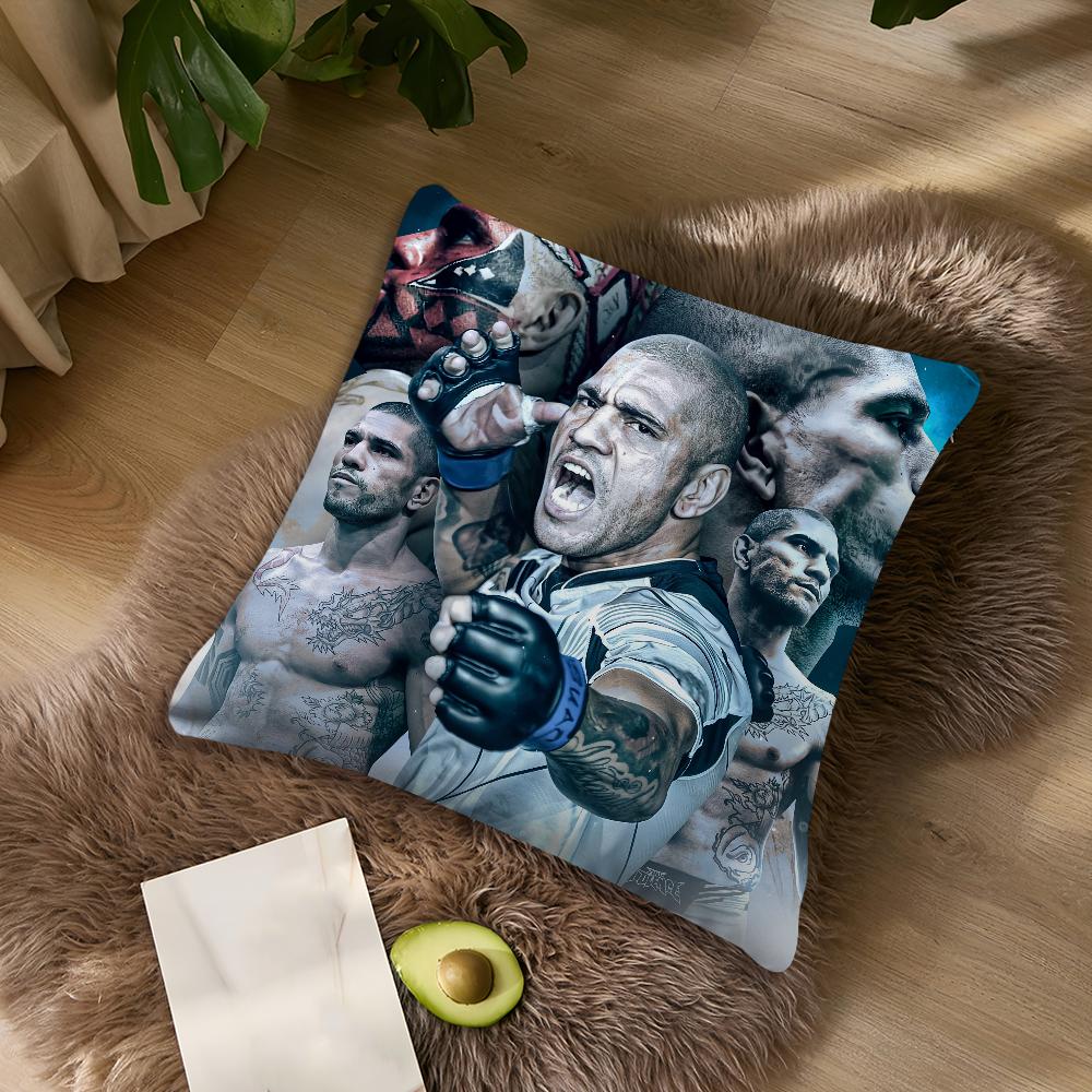Спортсмен U-UFC-C Боец A-Алекс П-Перейра Поатан Гостиная Изголовье Офисная Подушка Подушка для Спальни Наволочка для Подушки для Сна на Диване