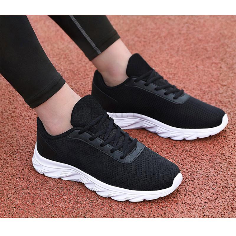 Мужские кроссовки сетчатые повседневные туфли дышащие мужские теннисные туфли на шнуровке легкие кроссовки для ходьбы на плоской подошве Zapatos De Hombre большие размеры 38-45