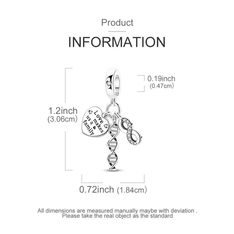 Медные Шармы Хамелеон Бусина Цирконий Золотистый Любовь Мама Подарок Милые Подвески Питомцы Подходят для Оригинального Браслета DIY Ювелирные Изделия