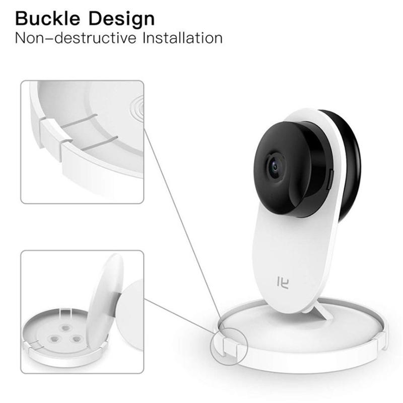 Настенное крепление для домашней камеры Yi 1080P, вращающийся на 360 градусов кронштейн, держатель безопасности