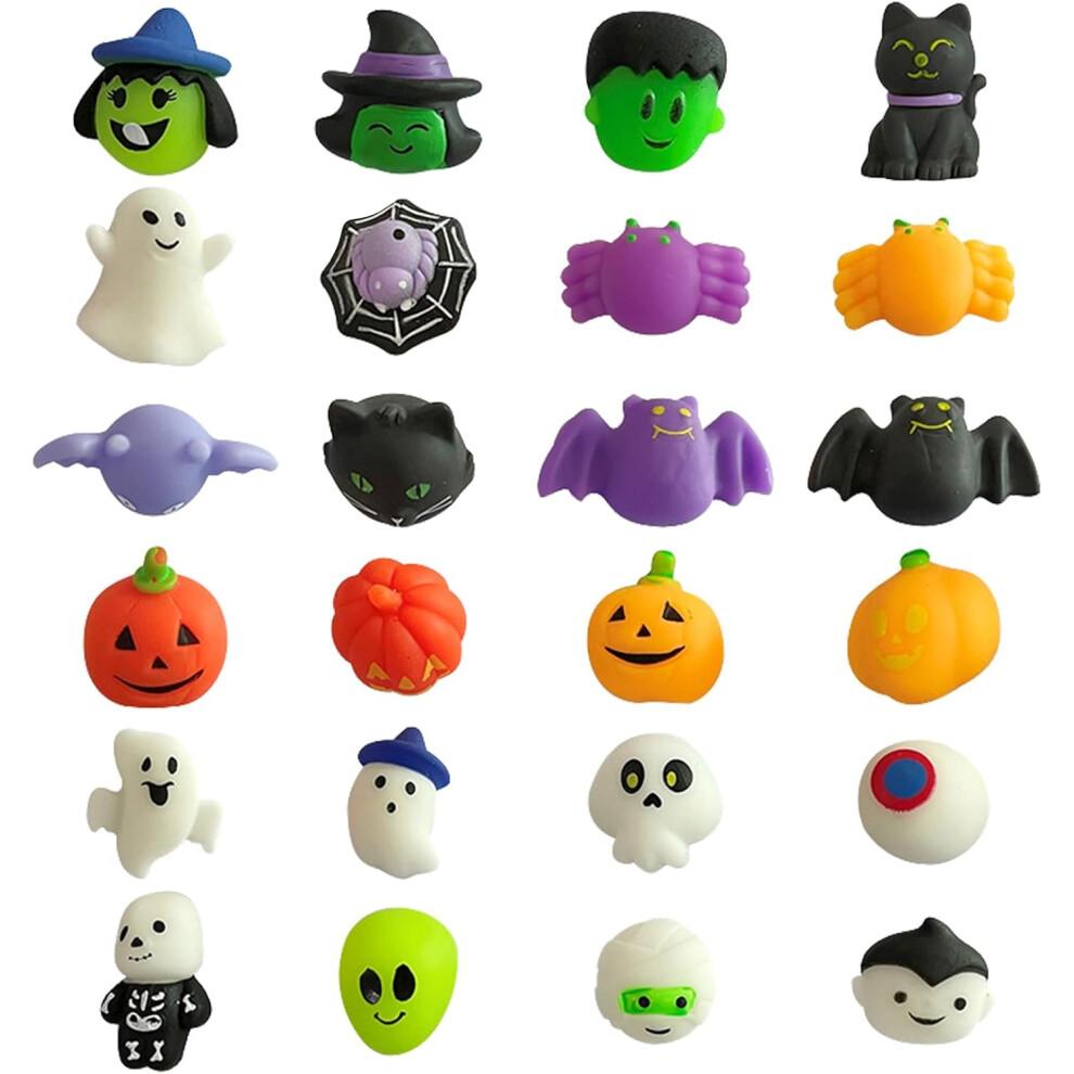 Halloween Pumpkin Squeeze Toy Portable Pocket Fidget For Kids Teens Adults, Stress Relief And Study Concentration