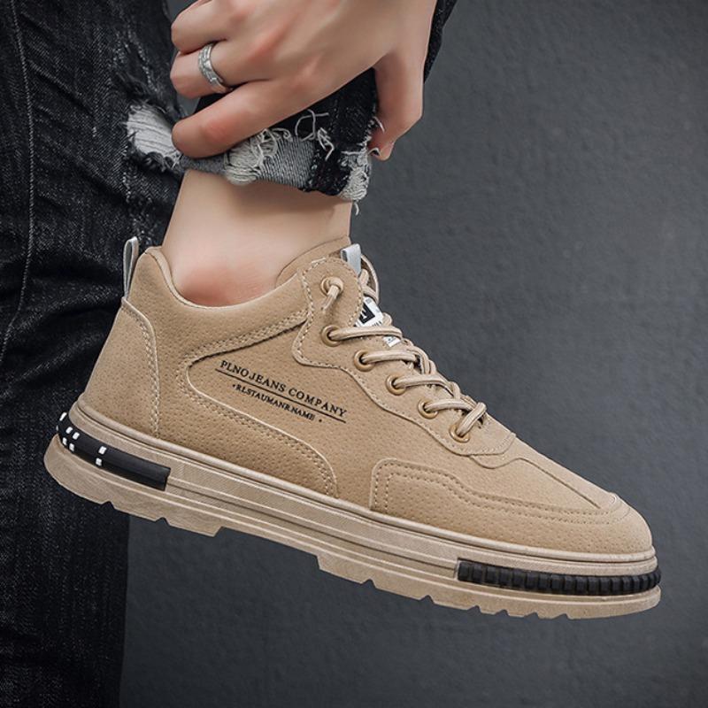 Fashion Men's Casual Sneakers SpringAutumn Breathable Wear Resistant Outdoor Platform Sneaker Non-slip Comfortable Loafers Walking Flats