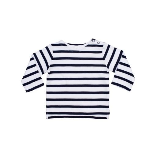 Babybugz Футболка с длинными рукавами в полоску Baby Breton