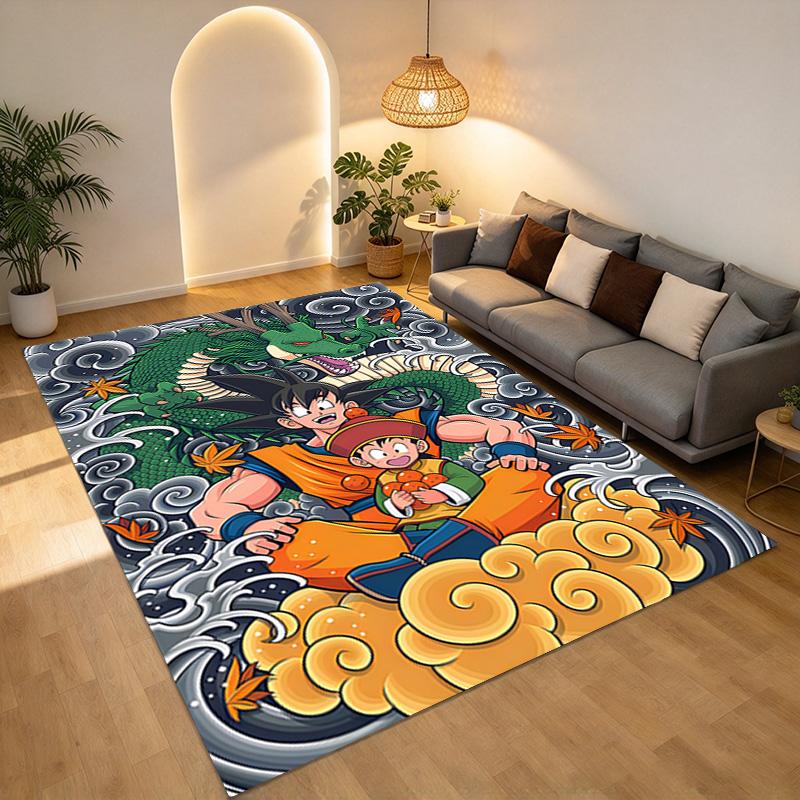 Dragon Ball Living Room Nonslip Area Rug Soft Carpet For Bedroom Game Playroom Sofa Office Home Decor Doormat Christmas Gift C930200