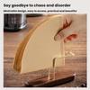 Walnut Wood Coffee Filter Paper Holder Household Filter Paper Box Solid Wood Storage Stand