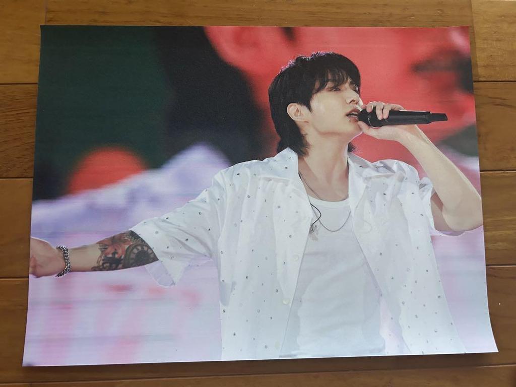 [USED] BTS JK Jungkook Masternim Photo Poster