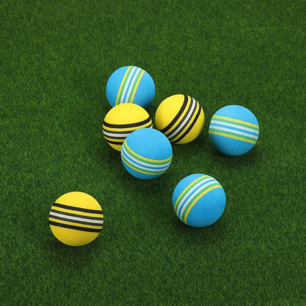 Мячи для гольфа PATIKIL Foam Practice 12 шт. EVA 42 мм, реалистичные, с ограниченным полетом, для практики полета, замаха, для занятий на заднем дворе, в помещении, на открытом воздухе, синие