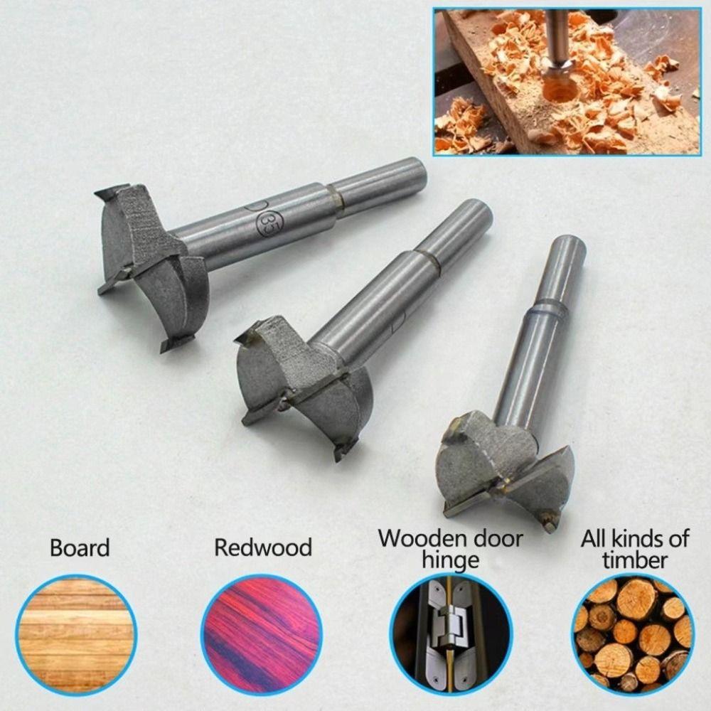 Self Centering Auger Drill Bit Set Carbon Steel Boring Drill Bit Woodworking