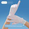 Sun Protection Gloves Women UV Protection Summer Ice Silk Short Open Finger Driving Touch Screen Non-Slip Electric Car Outdoor Riding