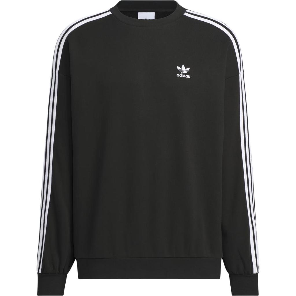 Adidas Originals ADICOLOR OVERSIZE CREW Sweatshirt Men's Black JN9786-