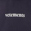 Vetements Свитшоты с длинным рукавом и нашивкой-штрихкодом M Темно-синий пуловер унисекс Мужские Б/У