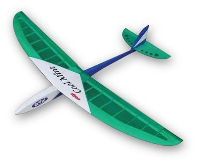 OK Mokei PILOT Cool Mint Бальзовый Кит Планер Элеронный Самолет 12175