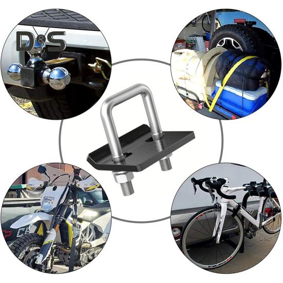 Натяжитель сцепного устройства из нержавеющей стали устраняет раскачивание. Простая установка. Сверхмощный блокирующий стабилизатор, предотвращающий дребезжание, для внедорожников, автофургонов.