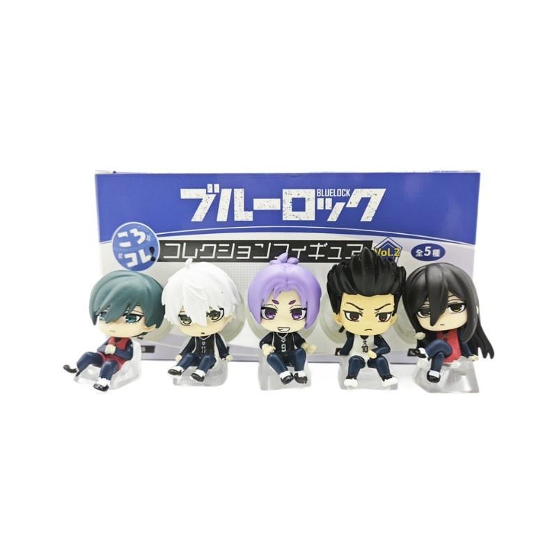 Фигурка Экшн Блоки Синяя Мультяшная Модель Игрушка Украшение Кукла Детский Орнамент Подарок