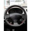 Для Peugeot 206 1998-2005 206 SW 2003 2004 2005 Автостайлинг Аксессуары для интерьера Обшивка руля из микрофибры