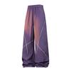 Women's Pants, American Straight Leg Work Pants, Loose Paratrooper Pants, Hong Kong Style Functional Casual Pants