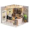 (t-FREAK) Dollhouse DIY Kit Set Miniature My Little Scene Series (H-021 COFFEE SHOP)