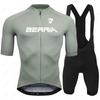BERRIA Велосипедный комплект 2024 летняя мужская велосипедная майка с коротким рукавом комплект одежды для велоспорта MTB велосипедная одежда Ropa Maillot Ciclismo