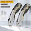 Zinc Alloy Folding Cutter Heavy-Duty Multifunctional Unpacking Artifacts To Open The Courier High Value Small Art Knife