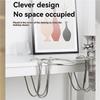 J1UL1N 3X Desktop Ice Bucket Stand Cooler Stand Beerbarrel Rack Wine Bucket Stand For Outdoor Cocktail Parties Cooking Silver